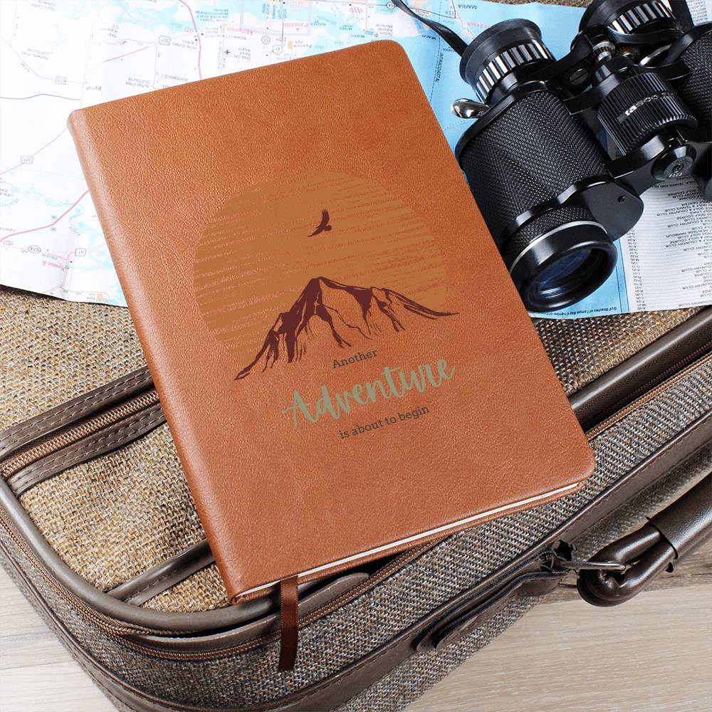 Wanderlust Adventure Vegan Leather Journal