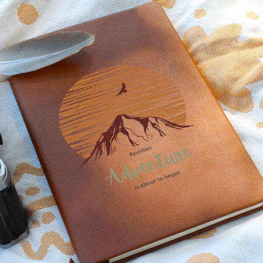 Wanderlust Adventure Vegan Leather Journal