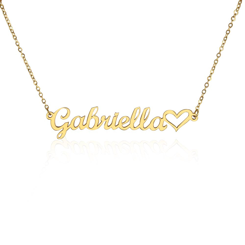 Custom Name Necklace: Your Unique Expression in Jewelry